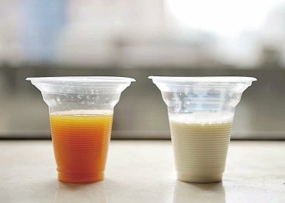 橘汁加牛奶产生大量沉淀 喝了会腹胀胃不好别