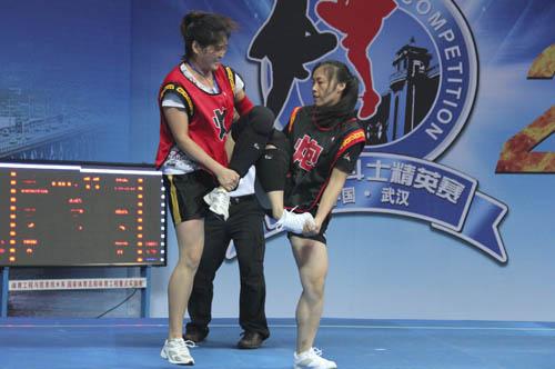 女脚斗士运动员徐娇:脚斗士对我而言是一种情感 _大闽网_腾讯网