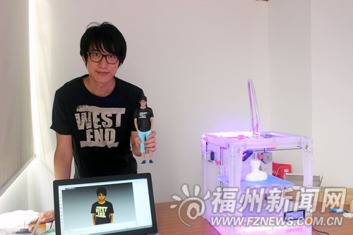 大学生创业开3D打印公司 瞄准婚庆市场定制人