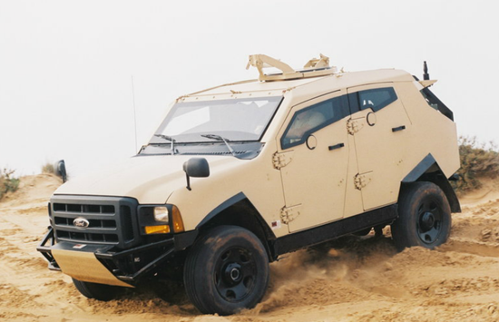 高性能军用越野车盘点 Humvee不孤单