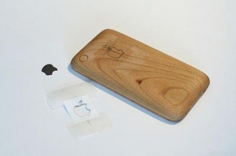超牛手游玩家 自制木头iPhone手机(图)_09版新