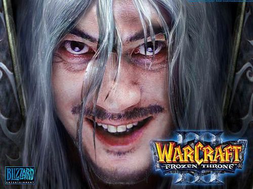 囧图 看郭富城如何变身巫妖王阿尔萨斯