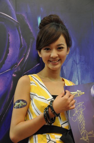 台湾人气女星陈意涵助阵《qq西游》