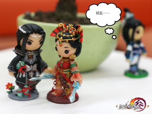 [图秀]剑网3软陶娃娃制作过程与狗血剧情_[剑网