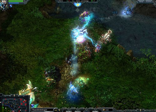 DOTA类新游《纽沃斯英雄》内测截图赏