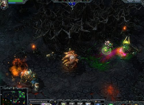DOTA类新游《纽沃斯英雄》内测截图赏