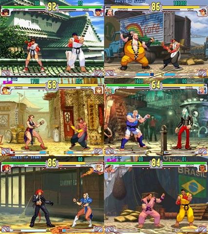 《街头霸王IV》角色2D版造型亮相