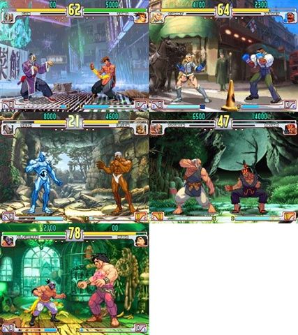 《街头霸王IV》角色2D版造型亮相