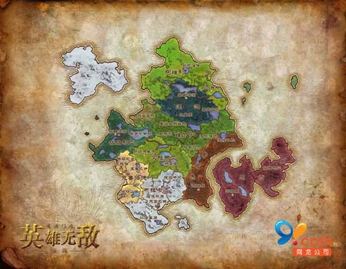 勇者游戏 英雄无敌多人冒险地图详解