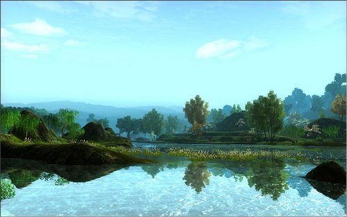 《剑网3》唯美画面 真实水面效果图解_05新版