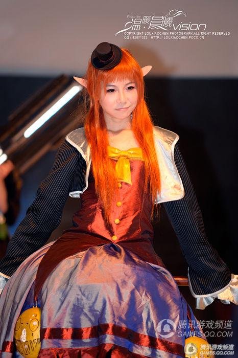 腾讯游戏嘉年华 DNF女枪cos惊艳全场