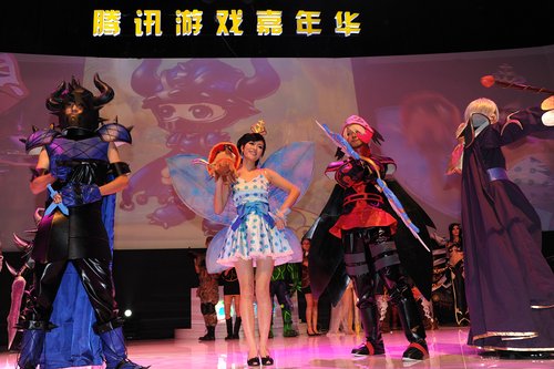 《QQ仙境》游戏嘉年华最火爆展区盛况