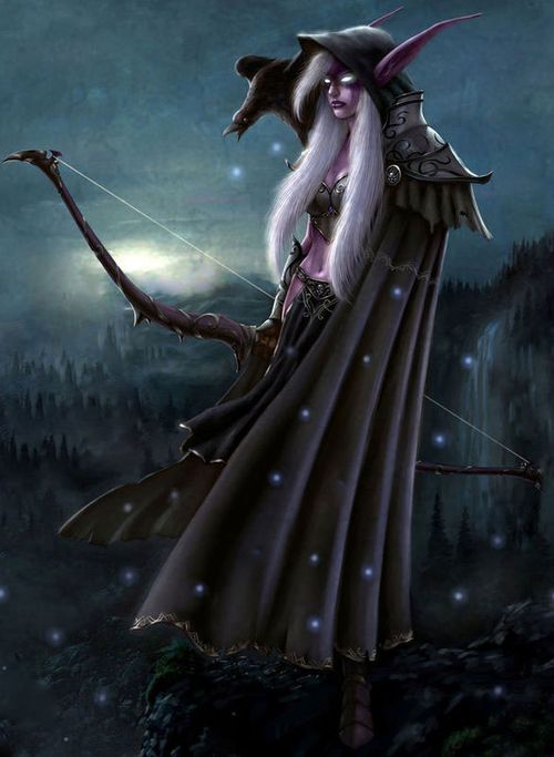 追忆希尔瓦娜斯<em>风行者三姐妹</em>_Azshara_新浪博