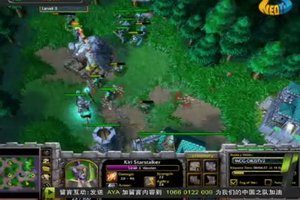 WCG2009魔兽战报:Infi力克月神Moon