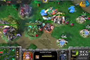 WCG2009魔兽战报:Infi力克Moon #3