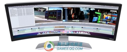 国外厂商推出43寸超宽屏幕玩魔兽(图)_单机游