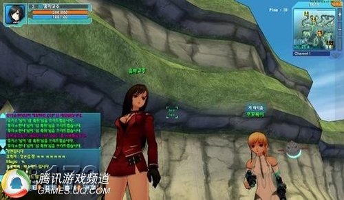 射击动作网游视频公开 漫画美少女为主角