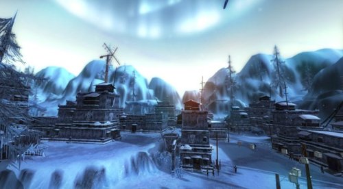 琉璃世界霜月明《剑网3》中的雪景
