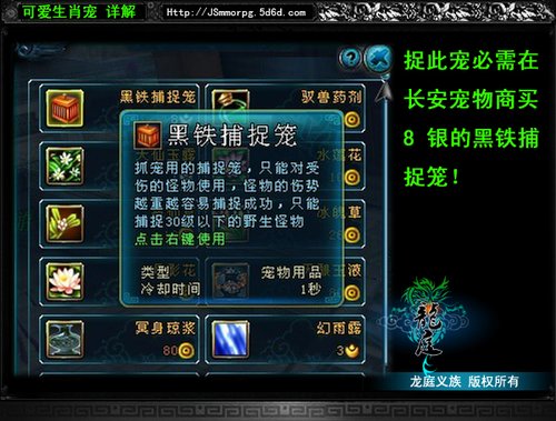 稀有宠物捕捉方法外泄 一夜风靡西游