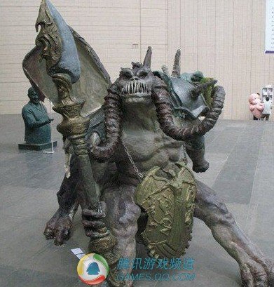 魔兽世界艺术品展 中国玩家自制青铜雕塑