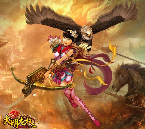 时尚潮Girl《大明龙权》四大女角