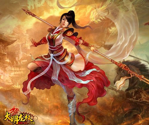 时尚潮Girl《大明龙权》四大女角