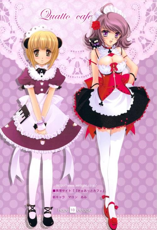 动漫图库选:超精美同人美眉彩画集欣赏