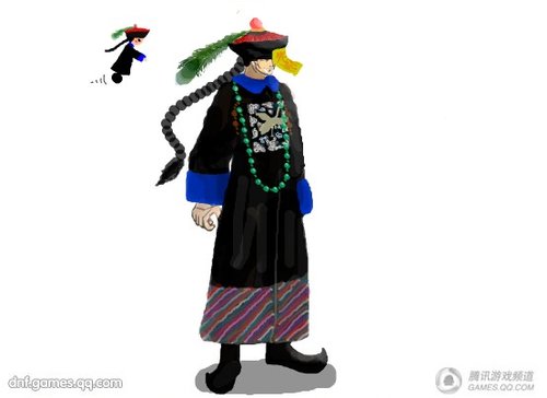 信手绘时装《地下城与勇士》幽