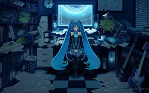 初音未来 miku mix 同人超精美壁纸