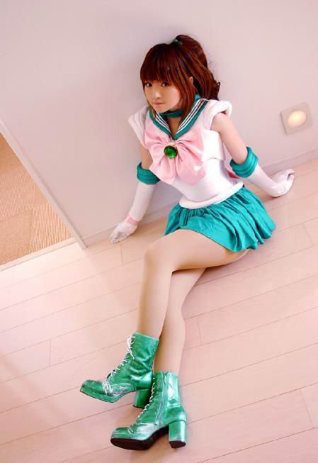 经典少女动画《美少女战士》木野真琴cos