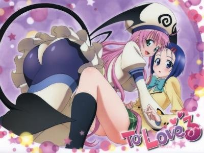 动漫精美壁纸选:卖肉《toloveる》