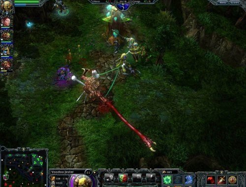 DOTA网游《纽沃斯英雄》公测截图欣赏