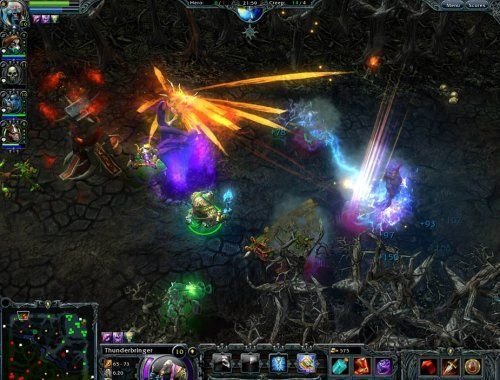 DOTA网游《纽沃斯英雄》公测截图欣赏