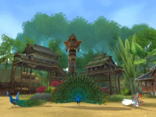 《诛仙2》绝美风光 春季踏青好去处