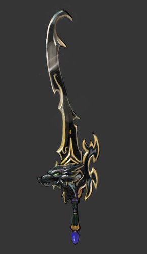 《仙剑神曲ol》华丽武器原画大赏