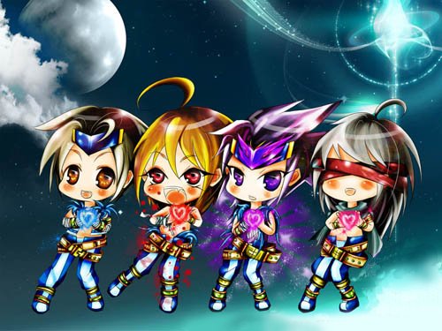 糖果般可爱 DNF同人漫画Q版大欣赏