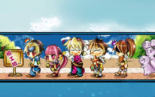 糖果般可爱 DNF同人漫画Q版大欣赏