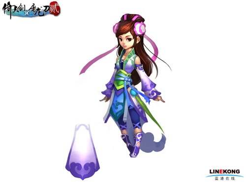 倚天2精美原画首次曝光 再现经典武侠