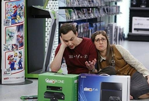 谢耳朵遇上终极难题!买PS4还是Xbox One?