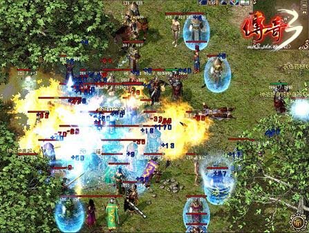 用表情演绎《传奇3》之七猫狗大PK版