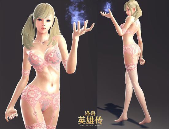 丝袜撩动心弦 《洛奇英雄传》内售情趣内衣 _
