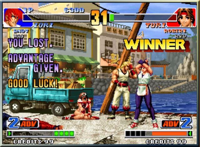 《拳皇98》凭借严谨的系统，华丽的画风获得好评一片