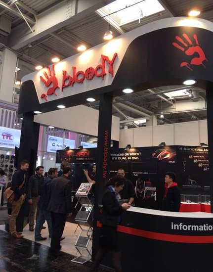 血手幽灵携新品惊艳亮相德国CeBIT展会