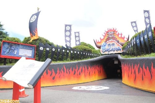 日本游乐园引进大型游戏主题娱乐设施