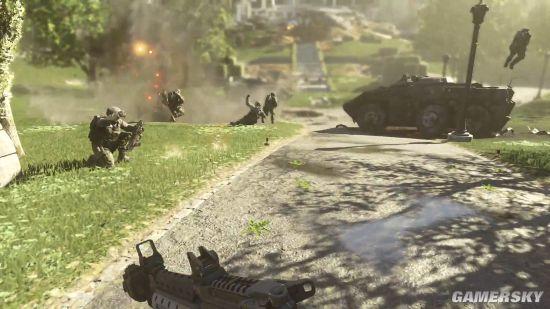 《使命召唤13》完整预告发布 COD4重制版画