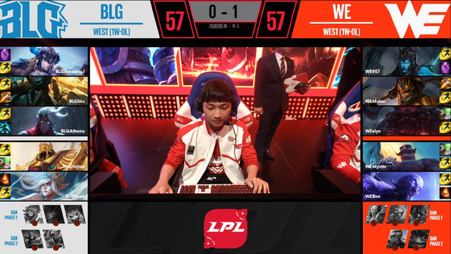 LPL综述:BLG逆转WE SS碾压EDG捍卫主场尊