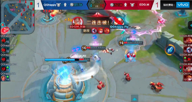 KPL战报:赛季双杀卫冕冠军!EDGM终结QGha