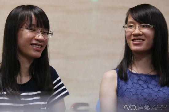 双胞胎姐妹都考680多分:每天打麻将减压 妹妹