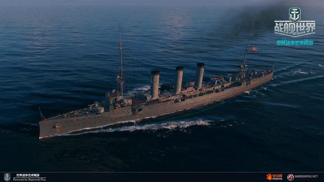 德国海军经典重现 《战舰世界》巡洋舰科尔贝