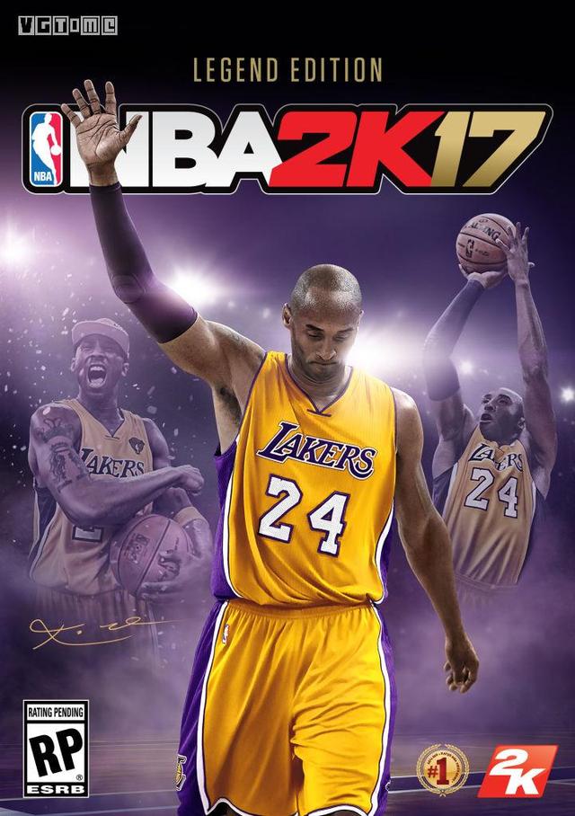 致敬传奇 科比将担任《NBA 2K17》封面人物
